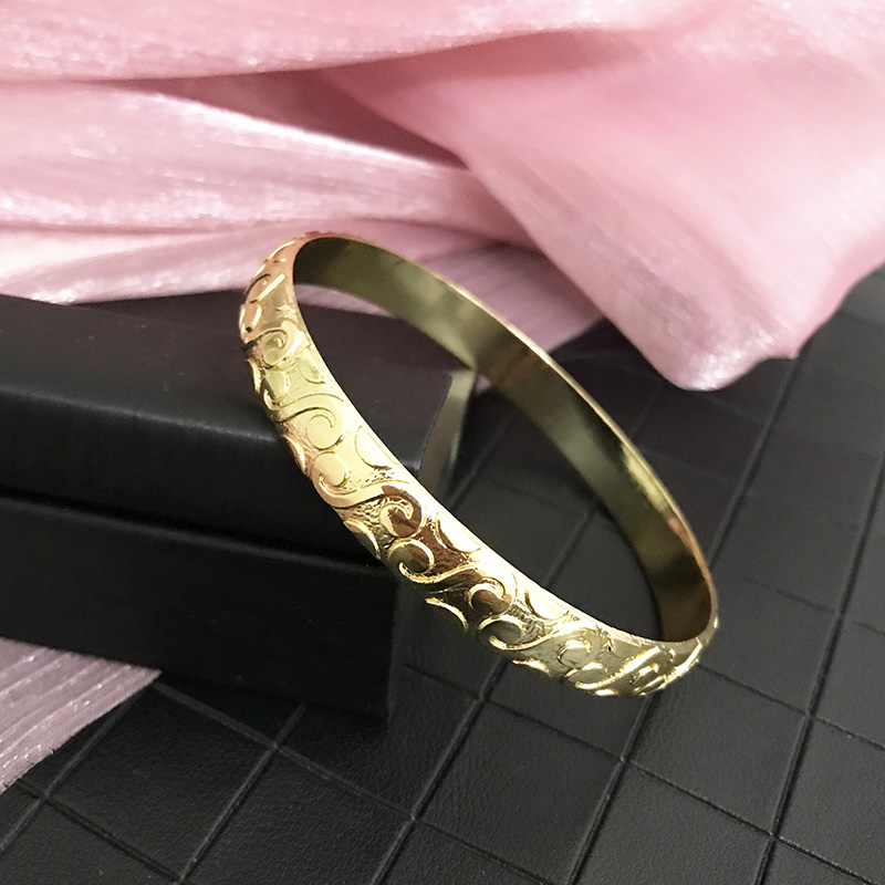 Pulsera de Metal de Dubái para mujer, abalorio de boda marroquí, joyería de muñeca de caftán fino de Color dorado, joyería de personalizada: Zinc negro plateado