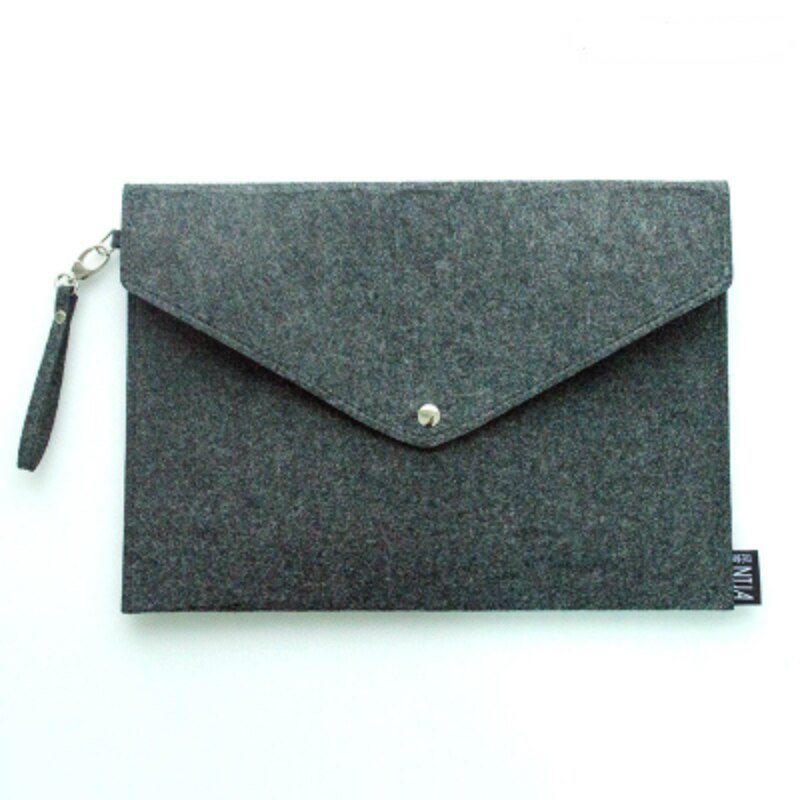 Einfache Wolle Schnalle A4 Papier Datei Tasche Büro Aktentasche Tasche Portfolio Verschluss Ordner Lagerung Tasche Kasten datei Schüler Büro Liefert