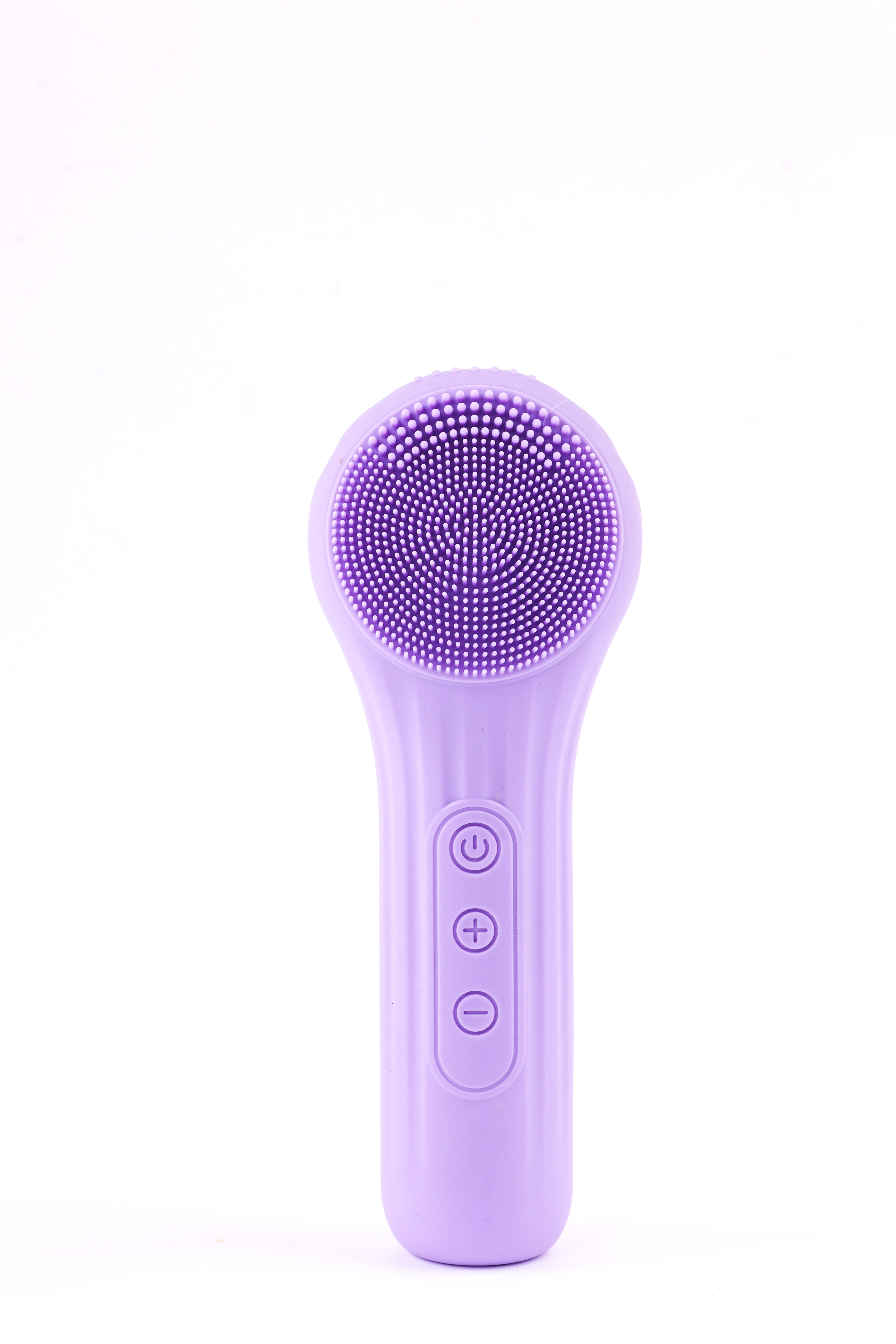 Sonic Waterproof Facial Cleansing Brush for Men & Women Rechargeable Exfoliating Electric Face Scrubber Cleanser Brush: VIOLET/紫罗兰