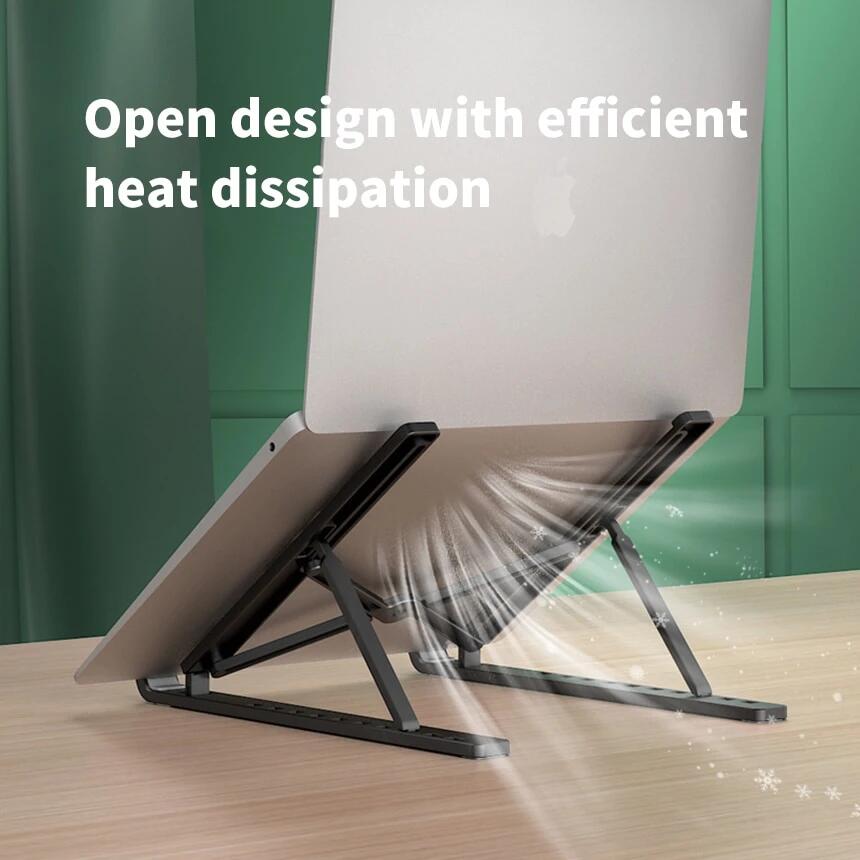 Opvouwbare laptopstandaard Koeling Notebookbeugel Verstelbare ergonomische laptopsteun Basishouder Laptop Tabletaccessoires Stands