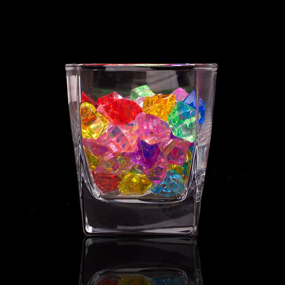 400 stk plastikperler iskorn farverige små sten børn juveler akrylperler juveler skat knust iskrystal diamanter