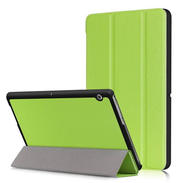 Gligle magnes skórzany pokrowiec pokrywa dla Huawei Mediapad T3 10 9.6 "AGS-L09 AGS-L03 + ekran film + dotykowy długopis darmowa wysyłka: green