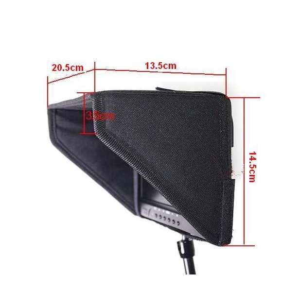 7 Zoll 8 10 11 12 Zoll Monitor Sonnenhaube TV Film Video Anzeige Visier KäFeige Schutzhülle Licht Schild Block Bildschirm Maske Sonnenschirm