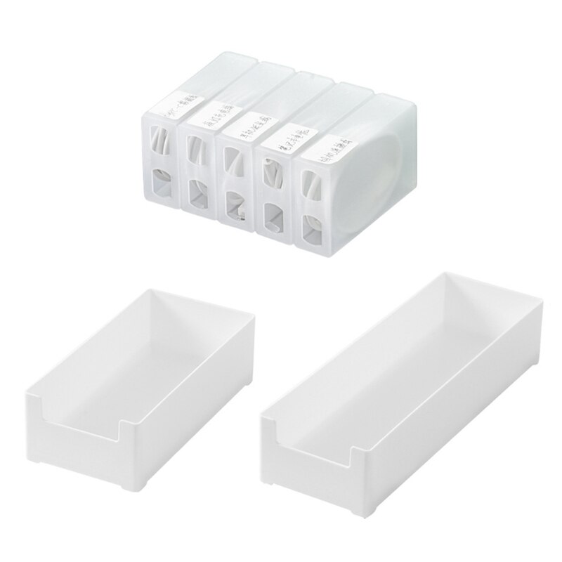 50LB 5 Grids Desktop Wire Cable Organizer Box USB Cable Storage Holder Case