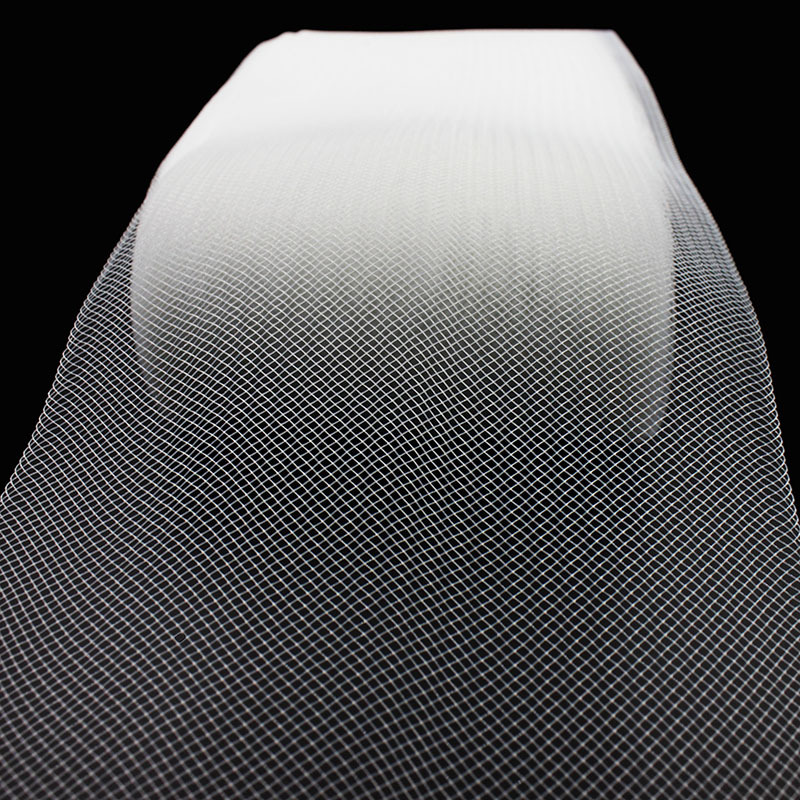 25/50/80mm 50 yards plat rigide plaine crinoline crinoline crin maille tresse pour robe de mariée/chapeau accessoires de couture