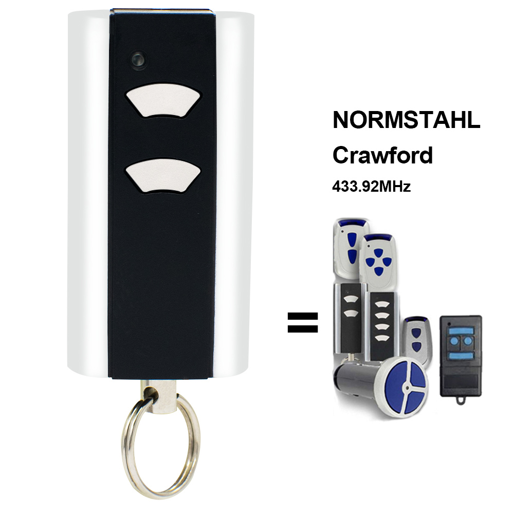 NORMSTAHL RCU 433 2K / EA433 2KM Micro / Crawford / Magic 1000 Garage Door Remote Control 433.92MHz Rolling Code Gate KeyFob