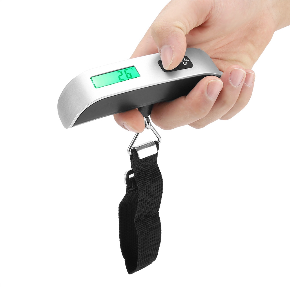 Balanza colgante electrónica Digital LCD tamaño Mini balanza gancho de pesaje portátil. Carga 50Kg partes de electrodomésticos de cocina