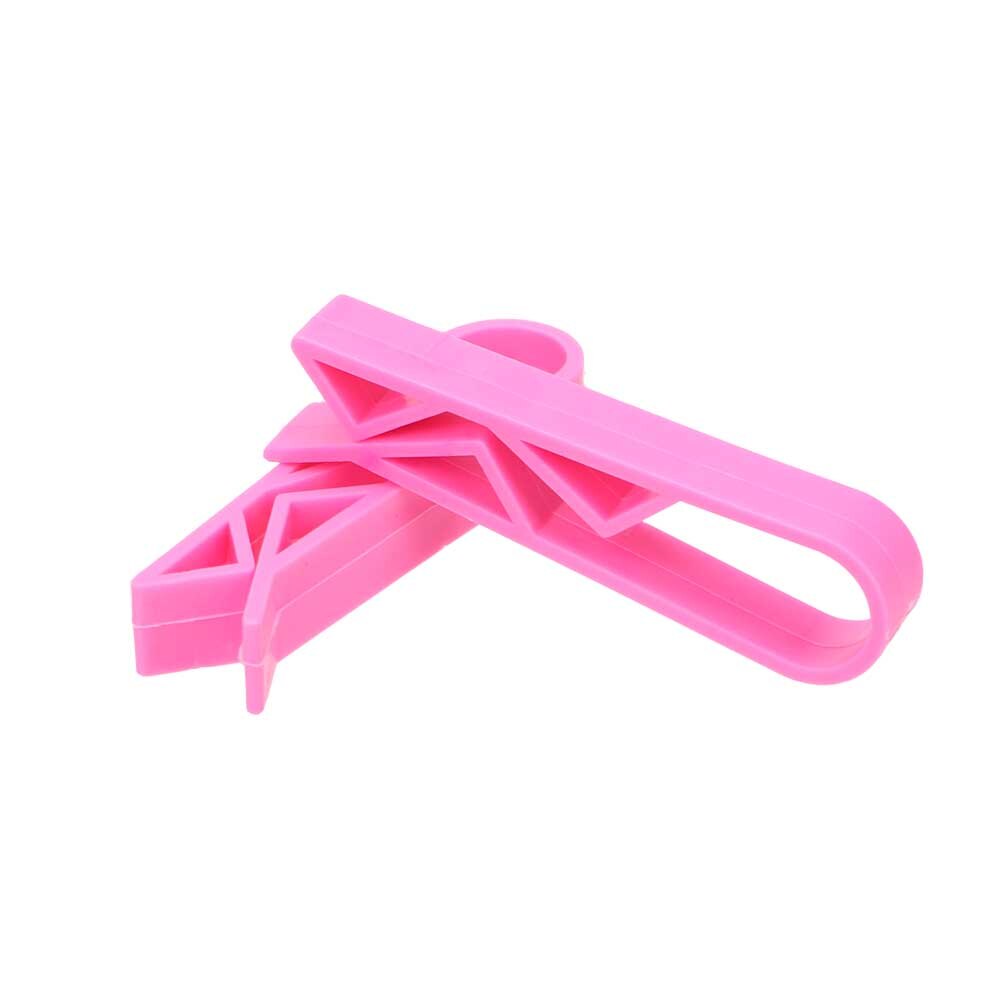 2/10pcs Towel Hooks Wash Cloth Clip Holder Garbage Can Waste Bin Trash Bag Fixed Clip Bathroom Kitchen Storage Sealing Clip: 2pcs random color