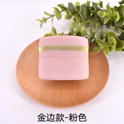 Vouw Over Elastische Bands 40mm Touw Rubber Band Lijn Spandex Lint Naaien Lace Trim Taille Band Kledingstuk Accessoire 4 cm 1 meter: pink