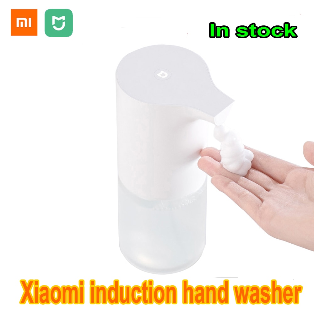 100% Xiaomi Mijia Auto Inductie Schuimende Smart Hand Wasmachine Wassen Automatische Zeepdispenser Infrarood Sensor Voor Thuis
