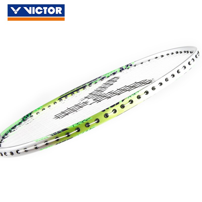 100% Originele Victor Js 5133 5233 Carbon Badminton Racket Raquette Badminton Met