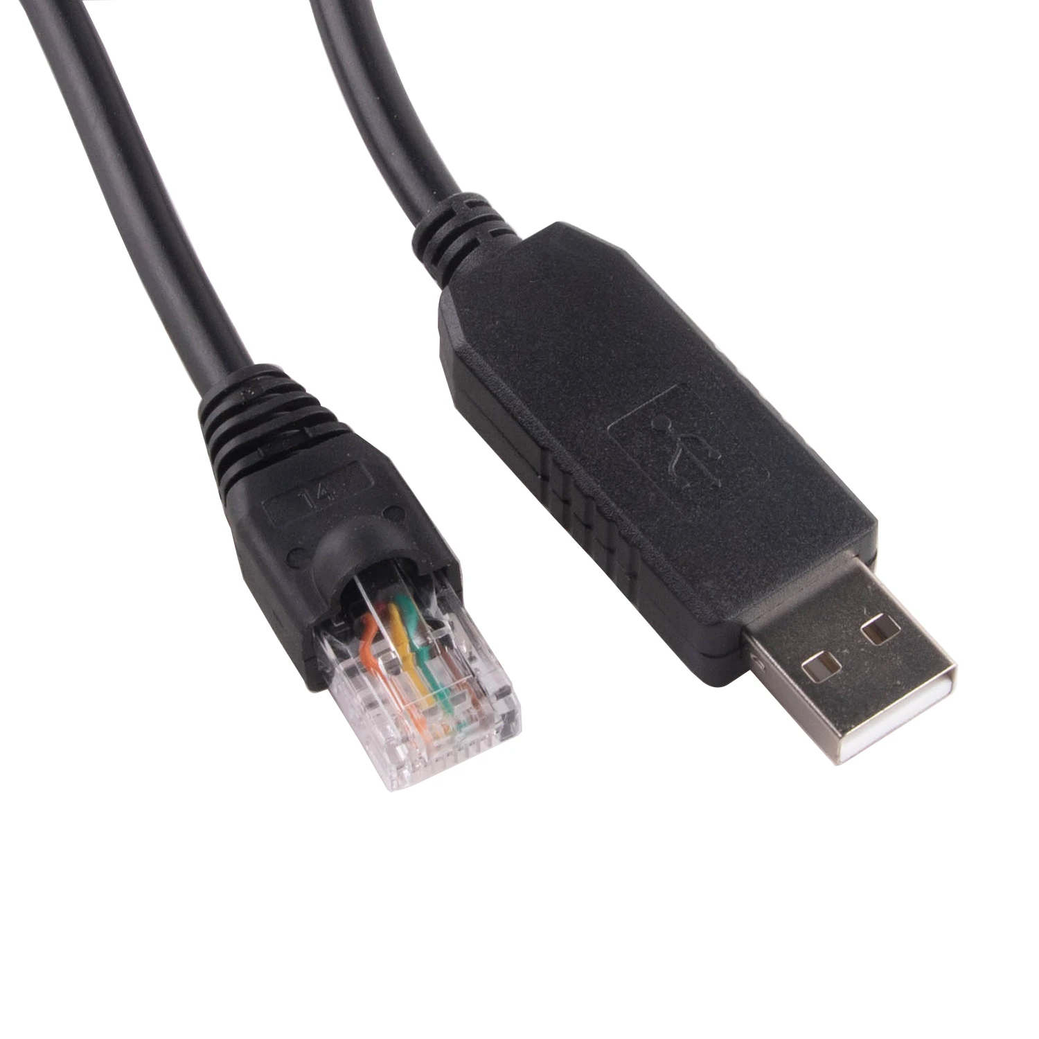 Industrial Grade Original FTDI FT232RL USB to RJ45 RS232 Serial Console Debug Cable for Pylontech Li-ion Battery BMS to PC