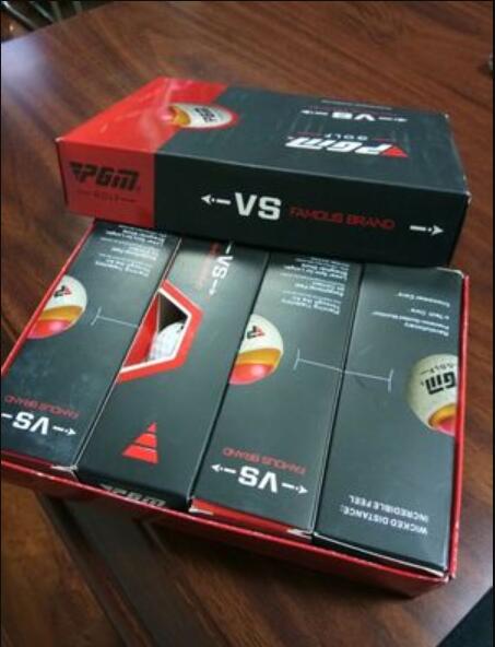 3 layers Golf Ball for the game high-elastic golf competition ball 12pcs/set