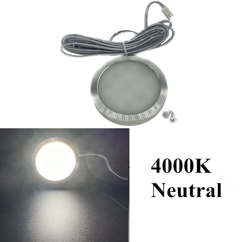 1/2/4/6/8/10 pièces éclairage intérieur bateau Camping remorque lumières LED Spot Van Camper caravane lumières camping-car 12V LED lumières: WHITE / 8000K