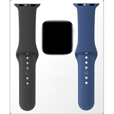 H99/Q99 Smart Watch Bluetooth Call W5 Generatie Smart Watch Hartslag Stap Teller Waterdicht: black