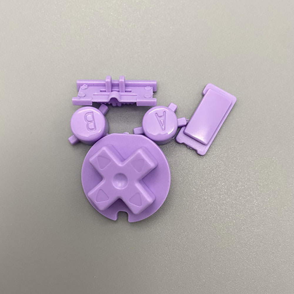 JCD 1set For Gameboy Color GBC Button A B D-pad Direction Operation Key Replacement Parts: Red