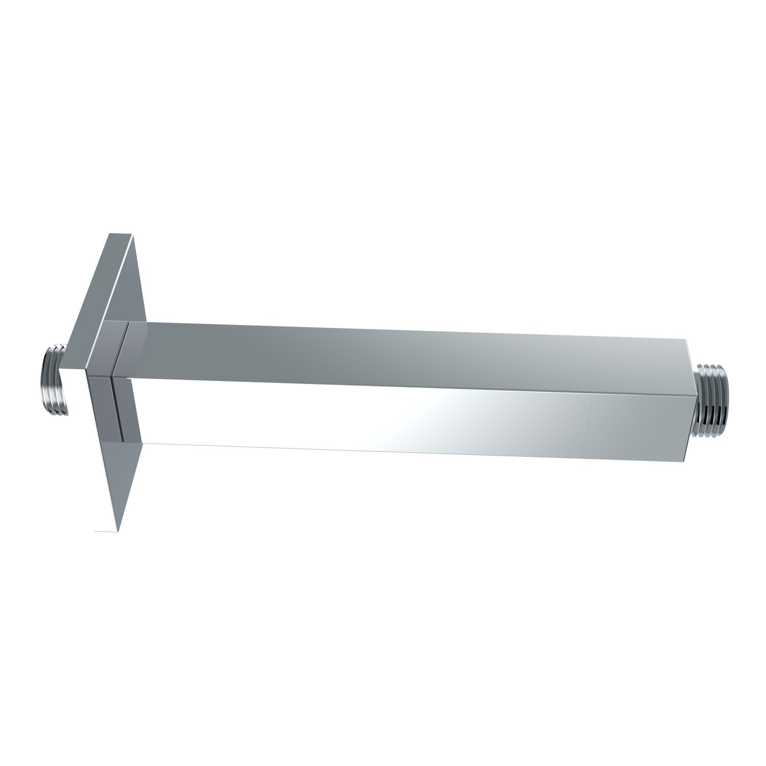 Badkamer douche arm verlengstuk plafondmontage 10/15/20cm lengtes chroom messing wandmontage rond vierkant: Tc4 liter 6-15cm
