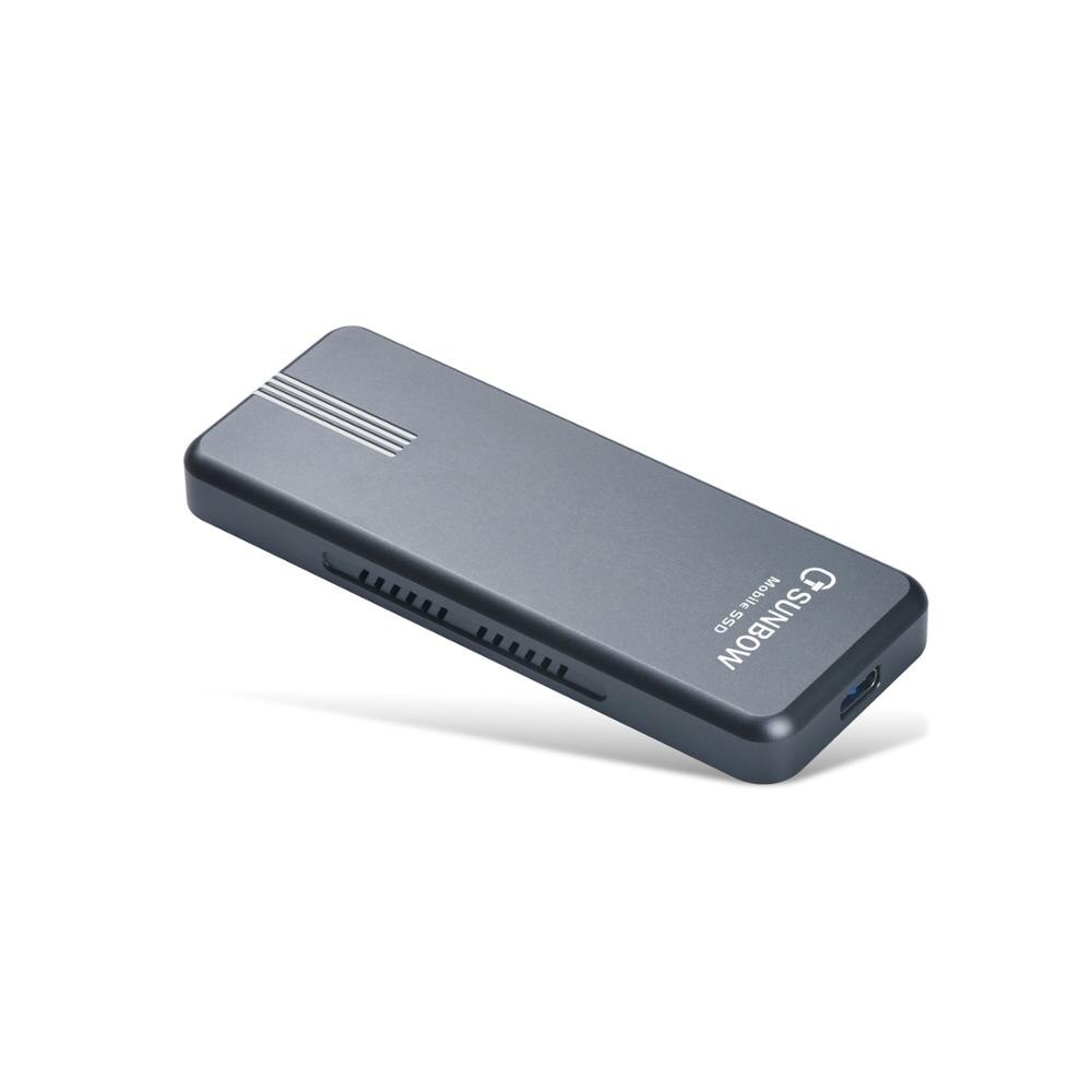 TCSUNBOW – disque dur externe SSD, 250 go, éclairage, pour PC