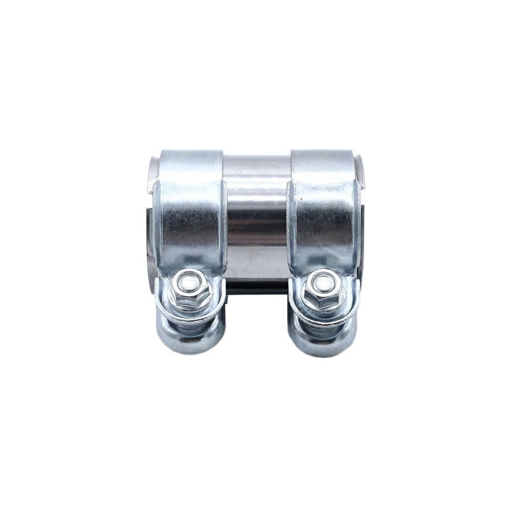 Exhaust Clamp 60mm Front Exhaust Sleeve Connector Clamp Exhaust Flange Made From Heavy Duty Mild Steel