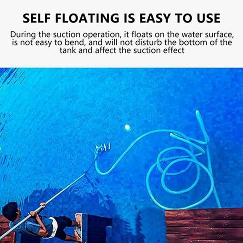 9M Swimming Pool Vacuum Cleaner Hose Suction Swimming Replacement Pipe Pool Cleaner Tool Swimming Pool Cleaning Hose