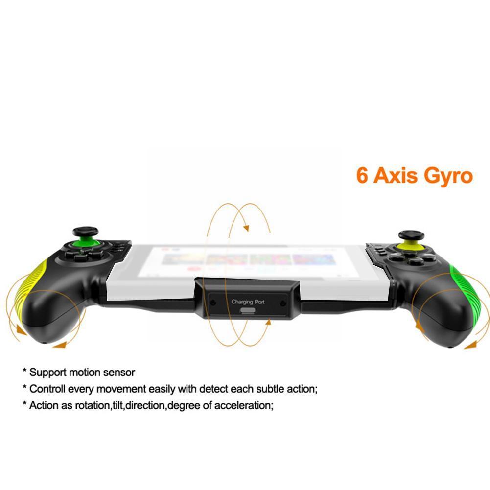 Handheld Joystick Voor Nintendo Switch Console Gamepad Controller Game Gyro 6-As Grip Crystal Abxy Knop L2M3