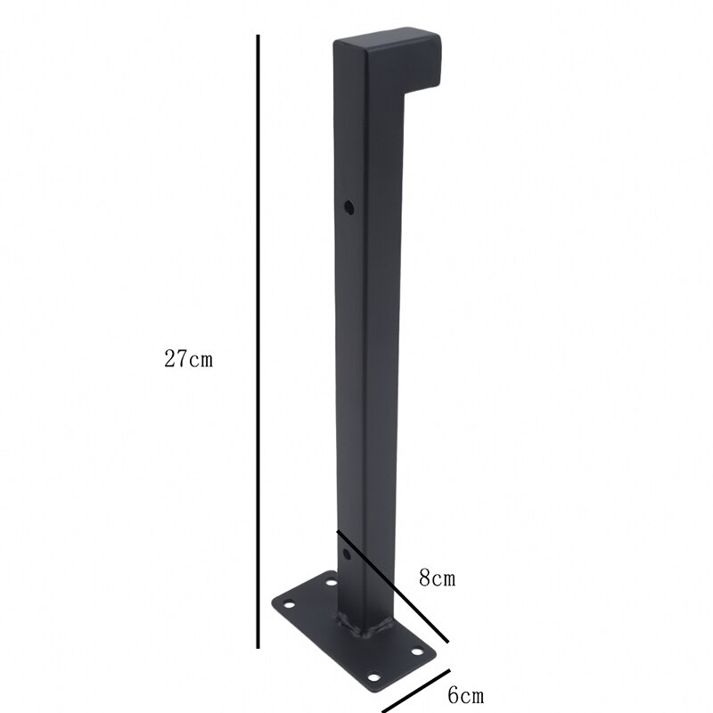 Wall Mounted Shelf Bracket Heavy Duty Scaffold Board Floating Bracket Industrial Iron Support Table 20cm/25cm/30cm