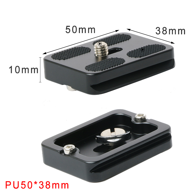 Dslr Camera Plate Tripod Plate Quick Release Adapter Base Plate Camera Mount Plate for Dslr Camera Arca Swiss Ball Head Tripod: PU50
