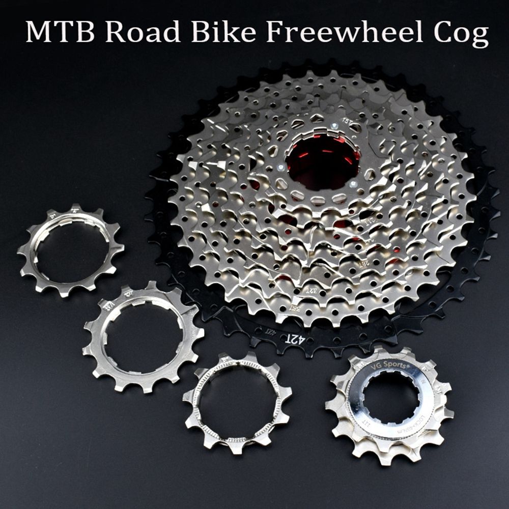 Piñones de Cassette para bicicleta de montaña, 1 unidad, Cog 8, 9, 10, 11 velocidades, 11T, 12T, 13T