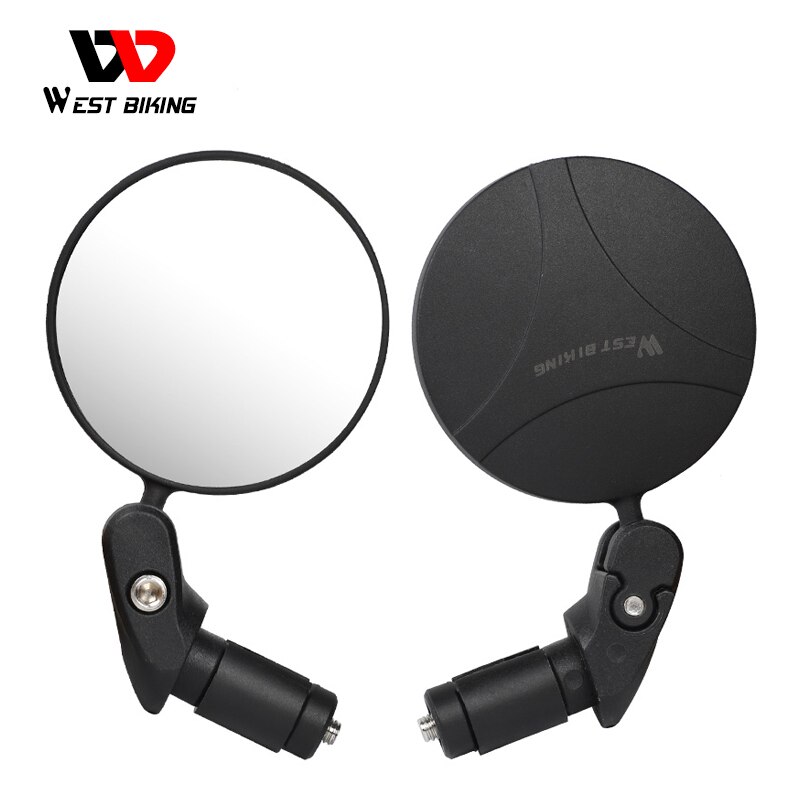 ViD® KF1 Fietsspiegel, 20 graden, zwart, veiligheidsspiegel voor fiets