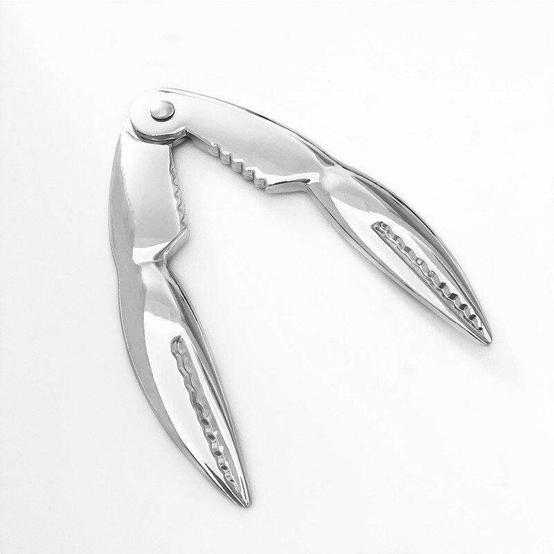 Seafood Tongs Zinc Alloy Crab Claw Shaped Tongs Cooking Food Clamp Kitchen Tools for Lobster Crab Shrimp Seafood Tools