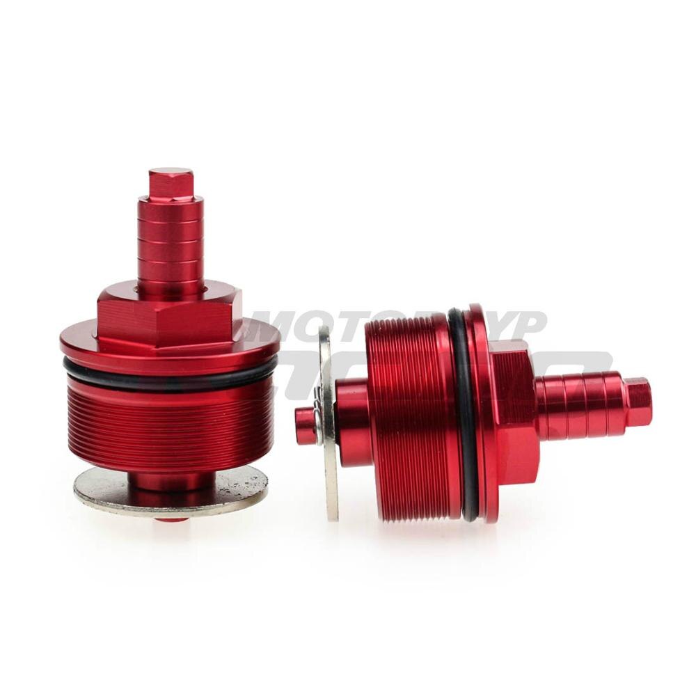 Preload Front Fork Caps For Honda CB400 SUPER BOLD OR 2005 NC42 51450-MCE-781 41mm Adjustable Fork Bolt 2006 2007