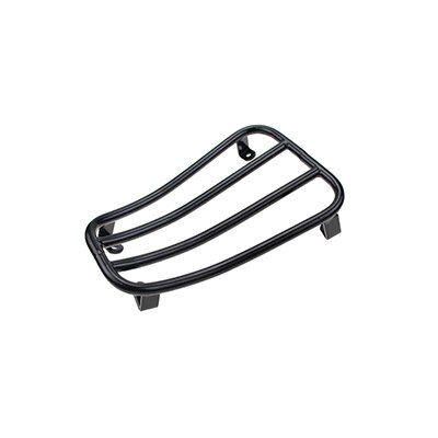 Quadro de armazenamento de aço inoxidável do portador da bagagem da motocicleta para vespa gts300 gtv300 gts 300: Black