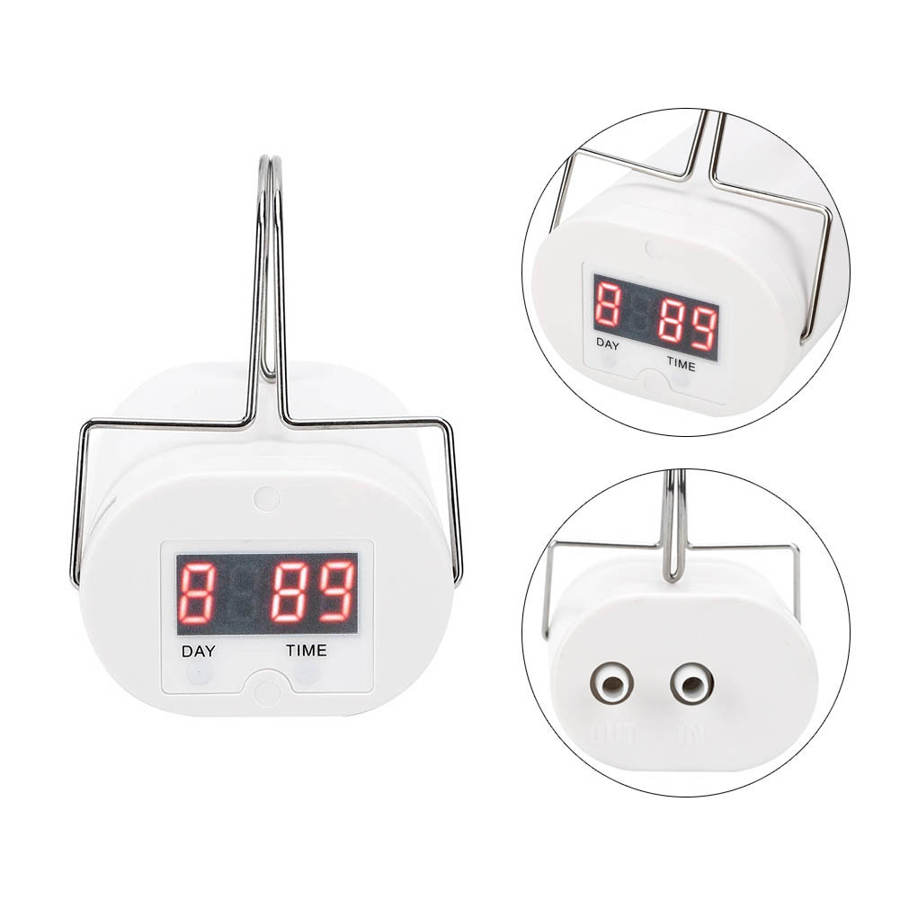 Watering System Automatic Drip Irrigation Kit Garden Water Timer Self Watering System for Indoor Balcony Potted Plants hour