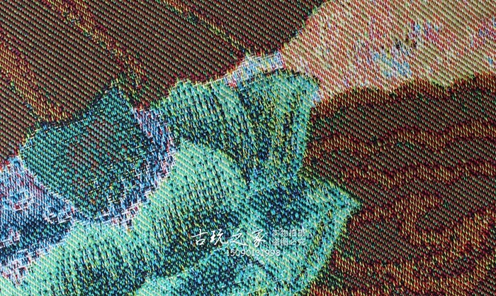 36 zoll Chinesische seide bestickt Nepal Seetang karte malerei fengshui Reichtum gott Tangka Thangka dekoration Malerei Wandbild