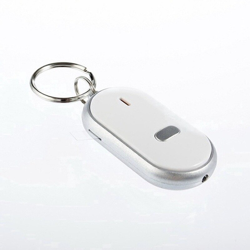 1Pc Led Light Zaklamp Remote Sound Control Lost Key Finder Locator Sleutelhanger Sleutelhanger