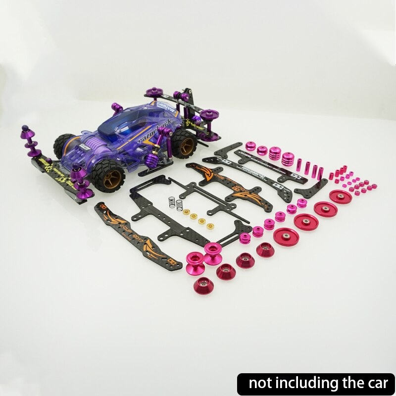 Self made Tamiya wysyłka za darmo mini 4WD węgla przednia tylna przerwa roller spancer amortyzator pełne nowsze ustawienie dla MA FMA podwozie