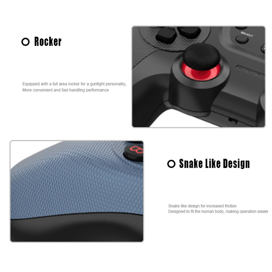 Controlador inalámbrico para teléfono móvil Android, PC, TV Box, Control de mando, almohadilla de videojuegos, Mando para videojuegos, Joystick para jugadores
