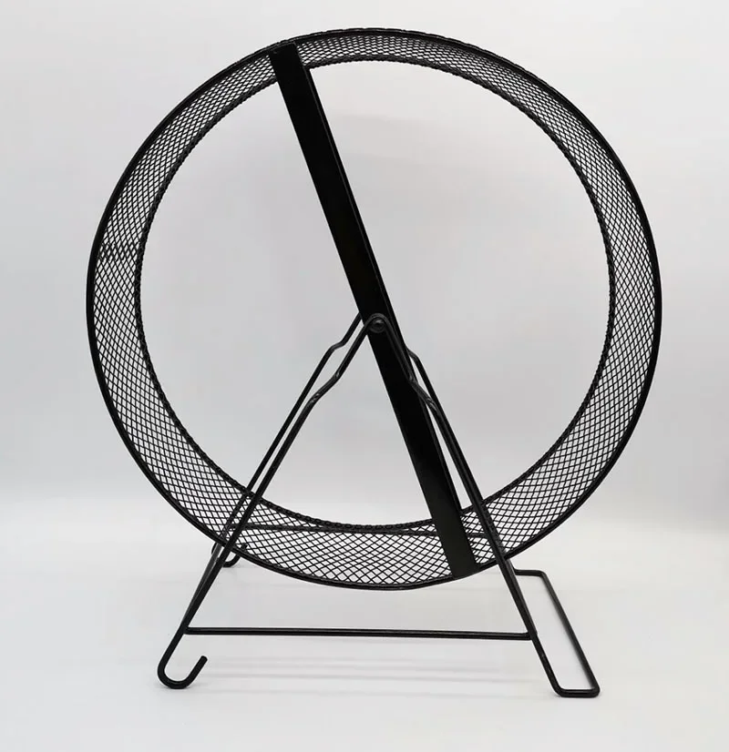 Metal Pet Running Wheel Squirrel Flying Squirrel Mute Running Toys Groundhog Hedgehog Foreign Pet Toys Supplies