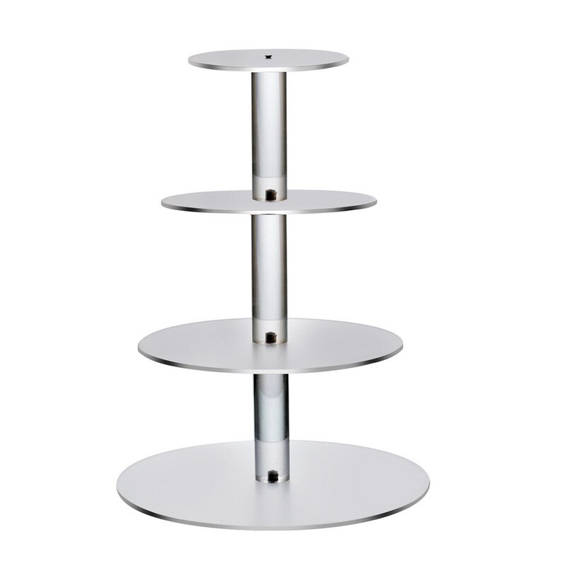 3/4/5/6 Tier Clear Removable Acrylic Cake Display ... – Grandado