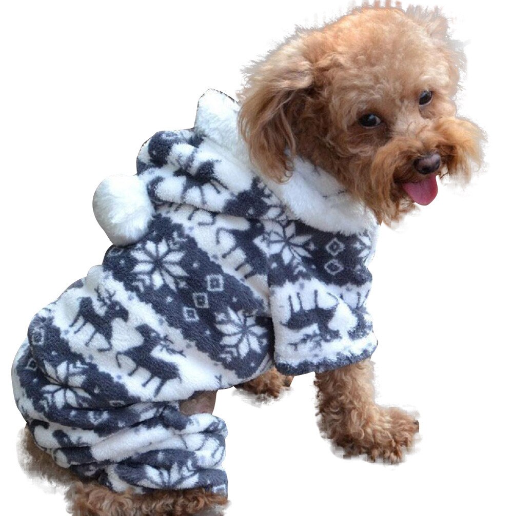 Transer-Sudadera con capucha para perro, ropa de perro mascota cálido, Mono para cachorro, abrigo con capucha, sudaderas con capucha para perros, ropa para perros 2019P30: L