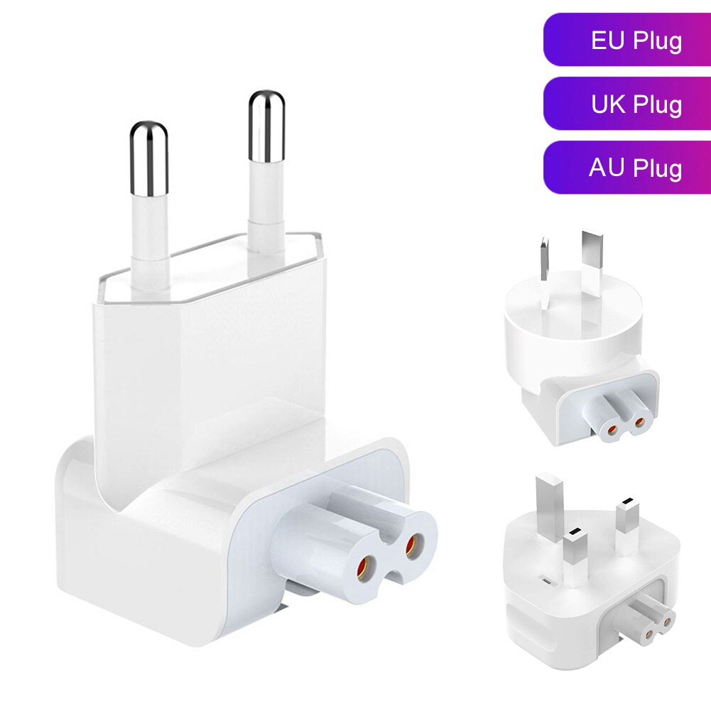 AC Detachable Adapter USB Wall Charger Electrical EU UK AU Plug Converter 5V Duck Head Power Adapter for iPad iPhone MacBook