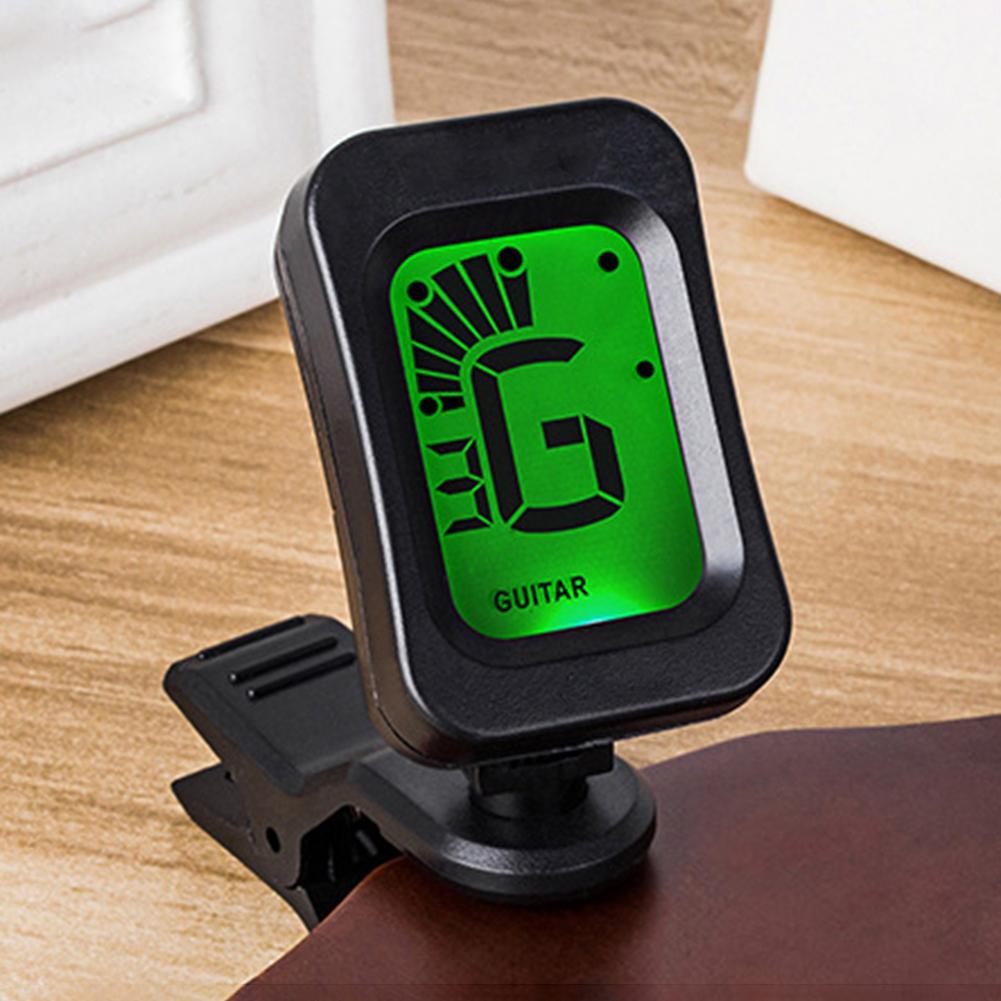 Folk Acoustic Guitar Tuner Violin Ukulele Bass Electronic Tuning Tuner Guitar Bass Tuner Stringed Musical Instrument Accessories