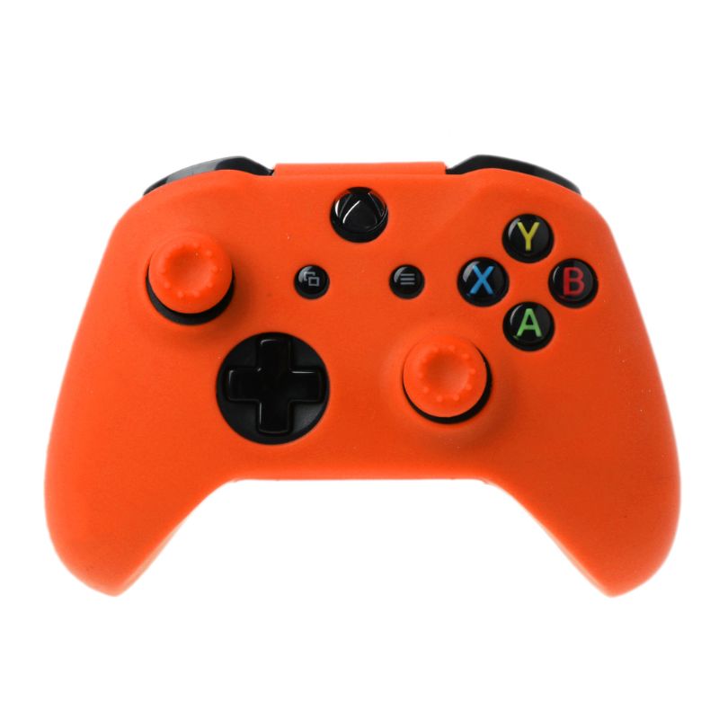 Coperchio di protezione Cap Analogico Pollice Spiedi Impugnatura Morbida Custodia In Silicone Anti-Slittamento Impermeabile per Quelli XBOX Gamepad Controller: Orange