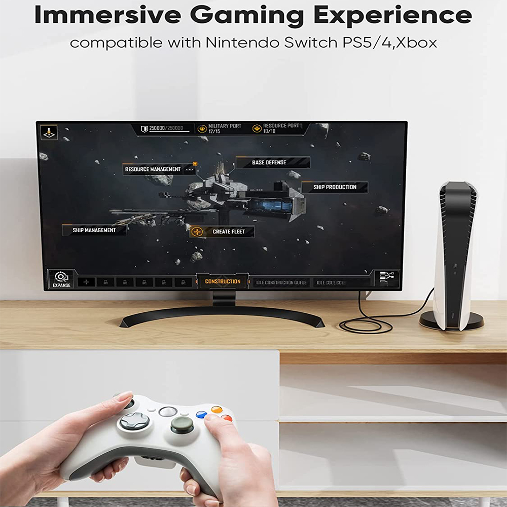 HDMI to DVI cable adapter 4K Bi-direction HDMI to DVI or DVI to HDMI adapter converter for PC laptop HDTV Monitor