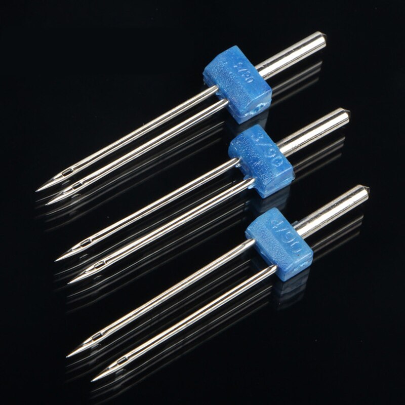 3pcs 2mm 3mm 4mm stretch Double Twin Needle Pins Sewing machine Needlework tool