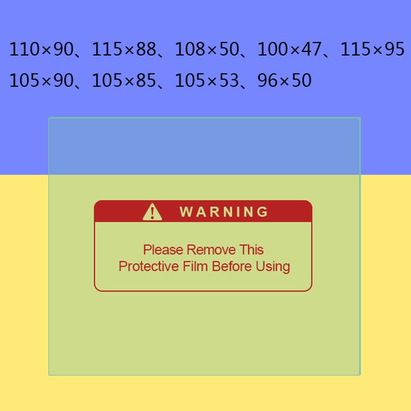 5pcs Welding Helmet Lens Cover Argon Arc Welding Cap Lens for Welding Helmet Mask 110x90mm/108x50 mm