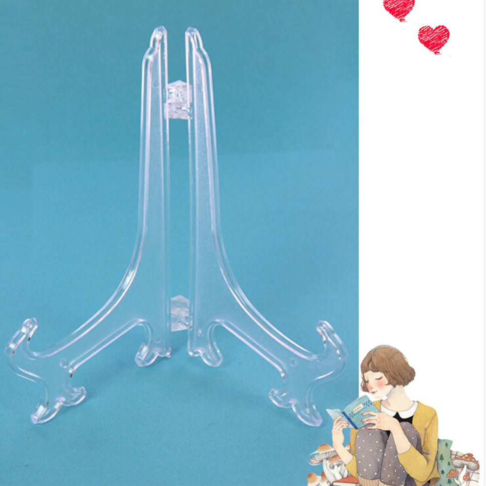 Portable Easels Plate Holders Display Stand Stander Picture Frame Photo Tools Display Rack Crystal Photo Frame Stand Home Decor