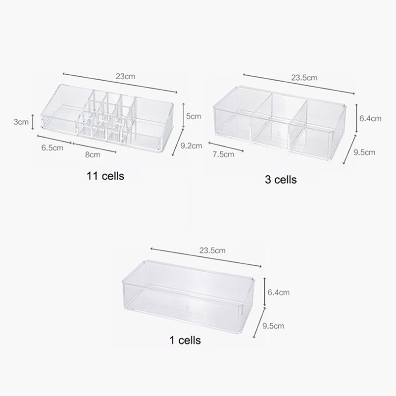 Aufbewahrungs-machen-hoch-Organizer für Kosmetik-Organizer, machen-hoch-Aufbewahrungsbox, Acryl, Lippenstift, Schmuck-Organizer, Aufbewahrung von machen-hoch-Pinseln