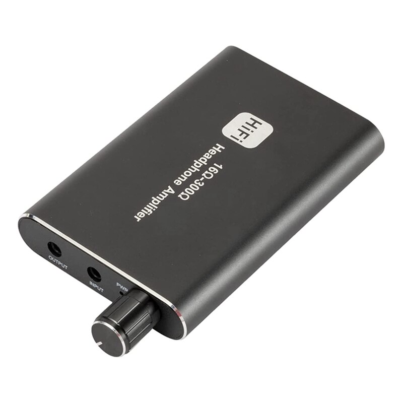 Headphone Amplifier Headphone AMP 3.5Mm Stereo Audio Input Volume Control