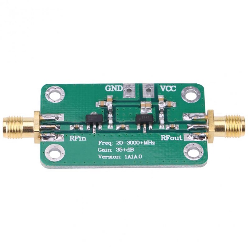 20-3000MHz Wideband RF Low Noise Amplifier Radio Frequency LNA 35DB Transmitter RF Power Amplifier Ham Radio Module